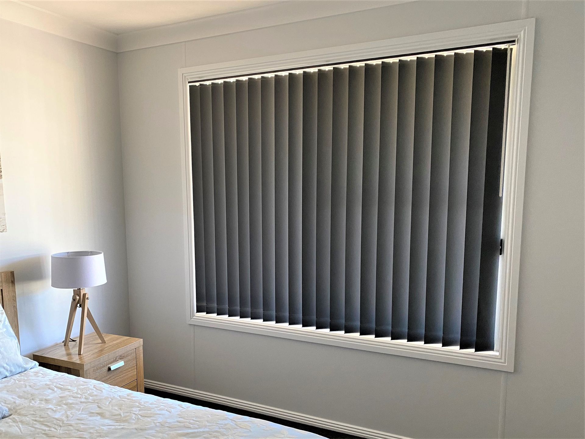 Charcoal Vertical Blinds