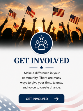 get involved card