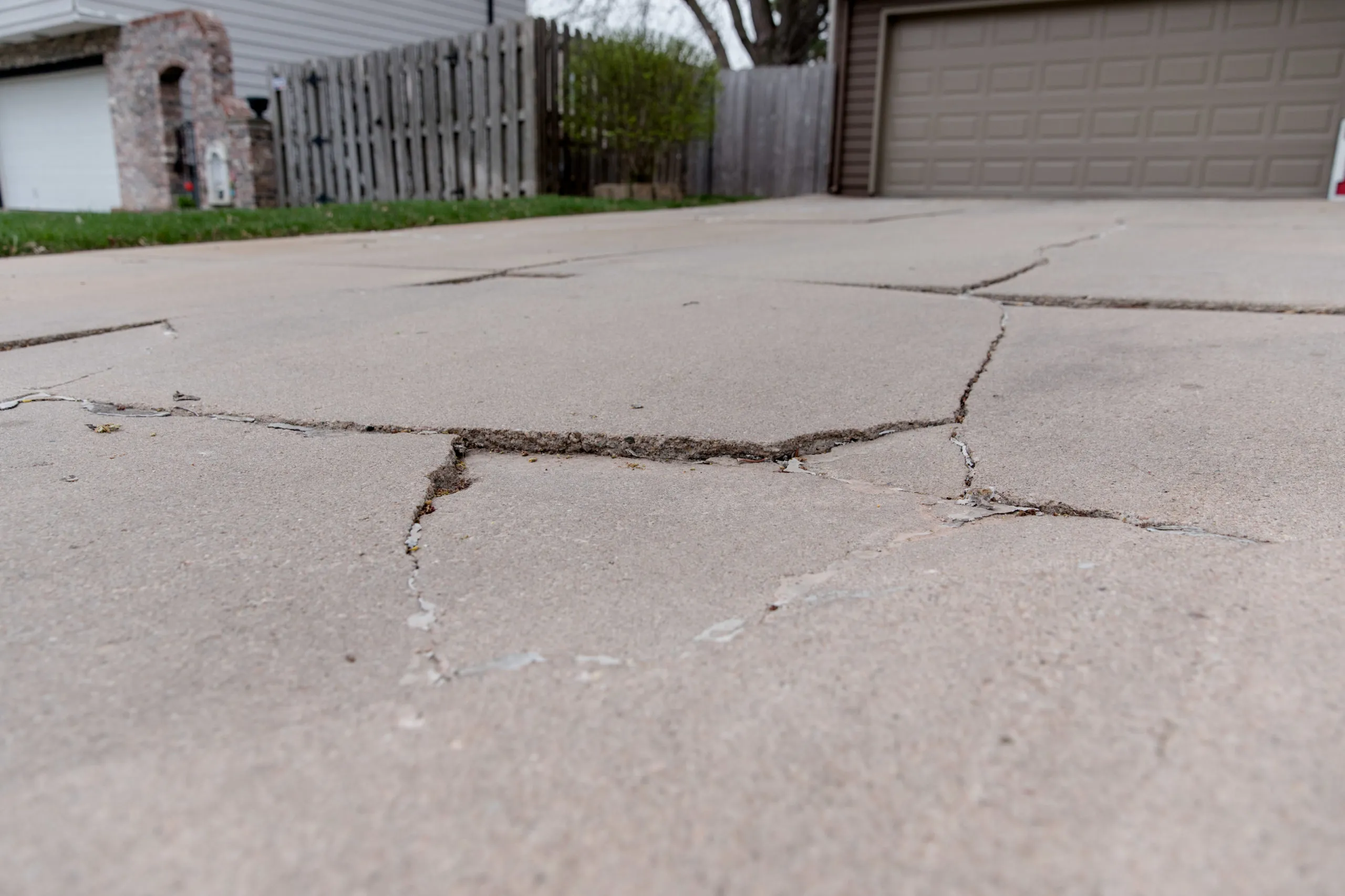 How to Cover an Old Concrete Driveway