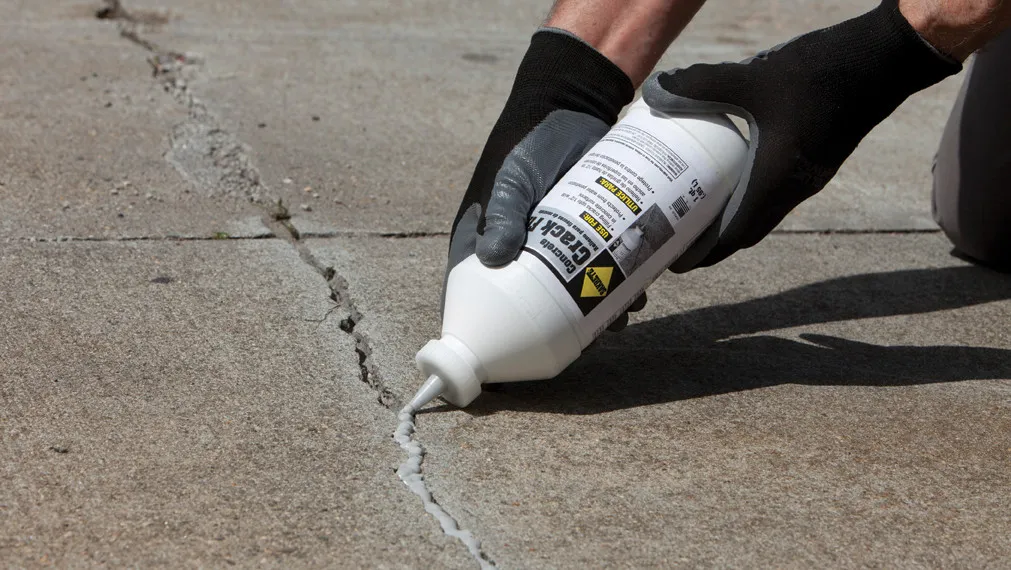 How to Fill Concrete Driveway Cracks