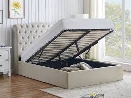 wooden bed