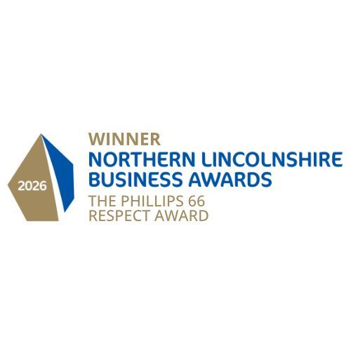 Winner Northern Lincolnshire Business Awards 2026 โ The Phillips 66 Respect Award logo.