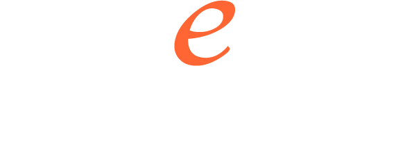 Orange cursive letter 