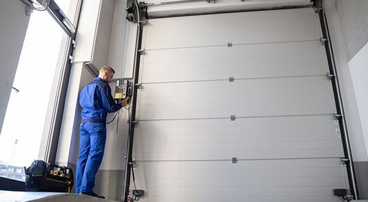 commercial garage door installation