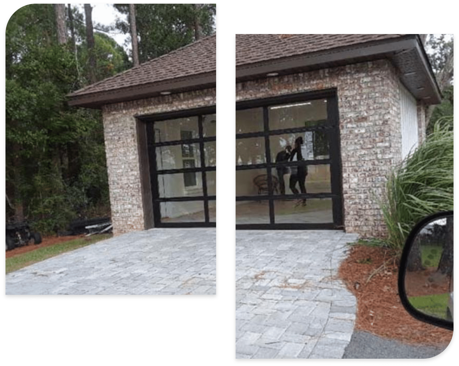 Glass Residential Garage Door