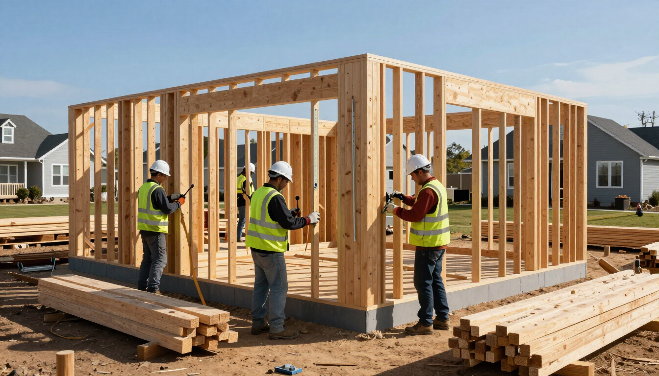 Construction Site of a Room Addition