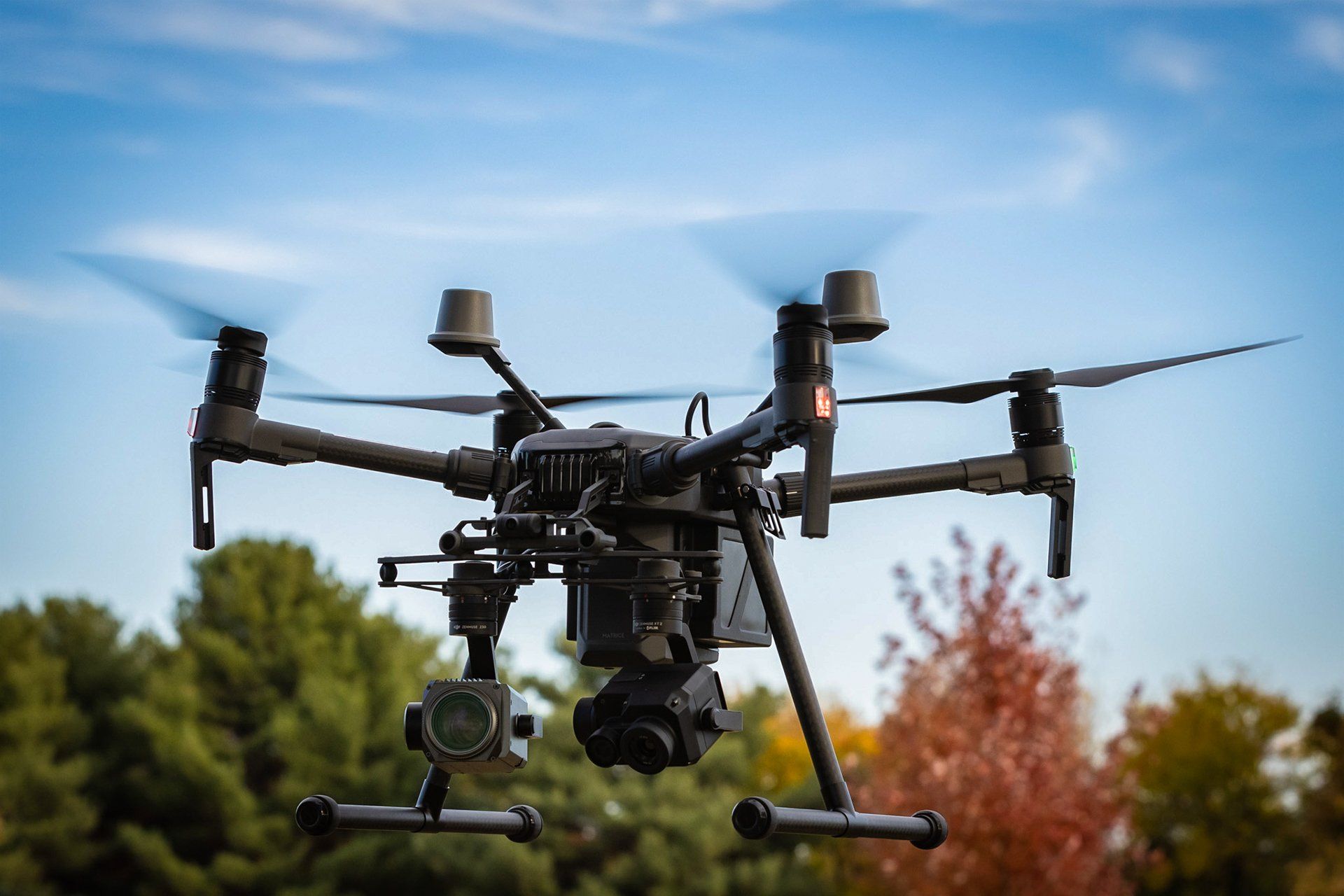 ARO Aerial DJI Matrice 210 RTK with Zenmuse XT2 thermal camera in flight
