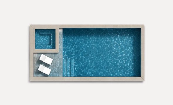 custom swimming pool by Clearform Pool Co., in Austin Texas