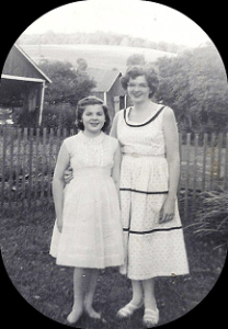 Sisters Janet Burger Appier and Phyllis Burger Wilson