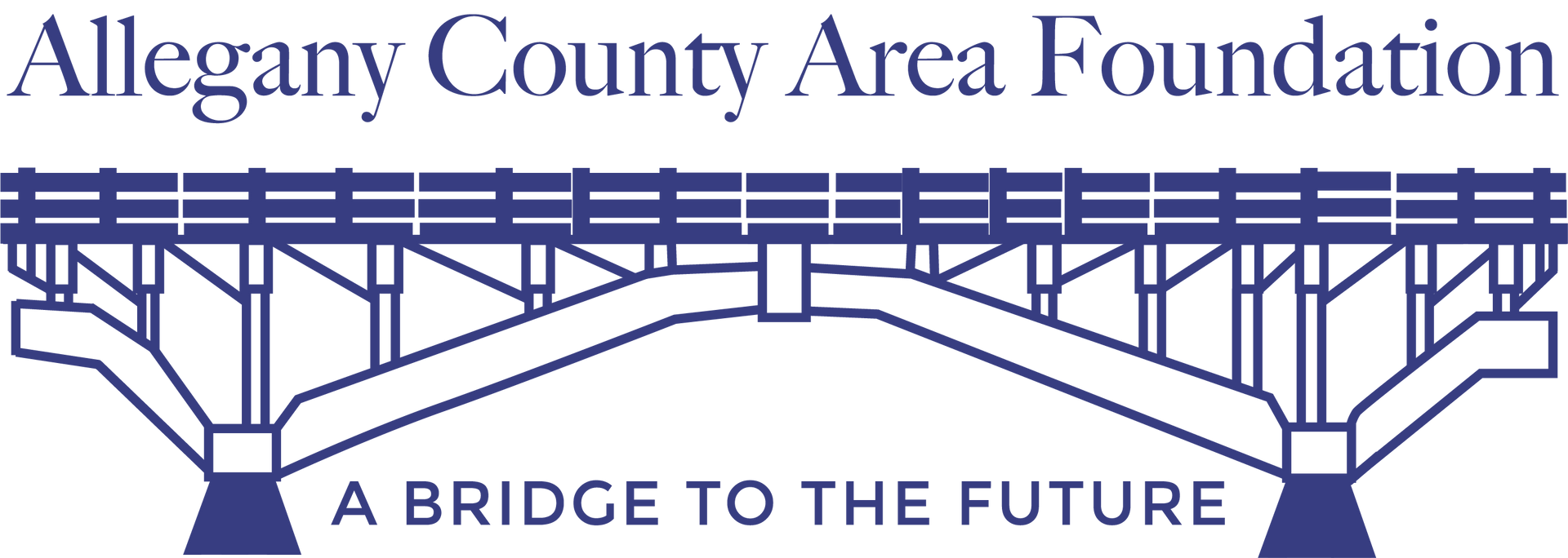 Allegany County Area Foundation: A Bridge to the Future logo