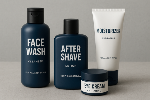 cosméticos para hombre