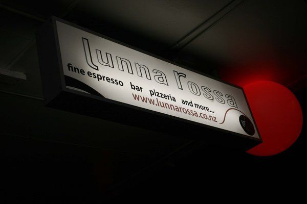Light box signage design