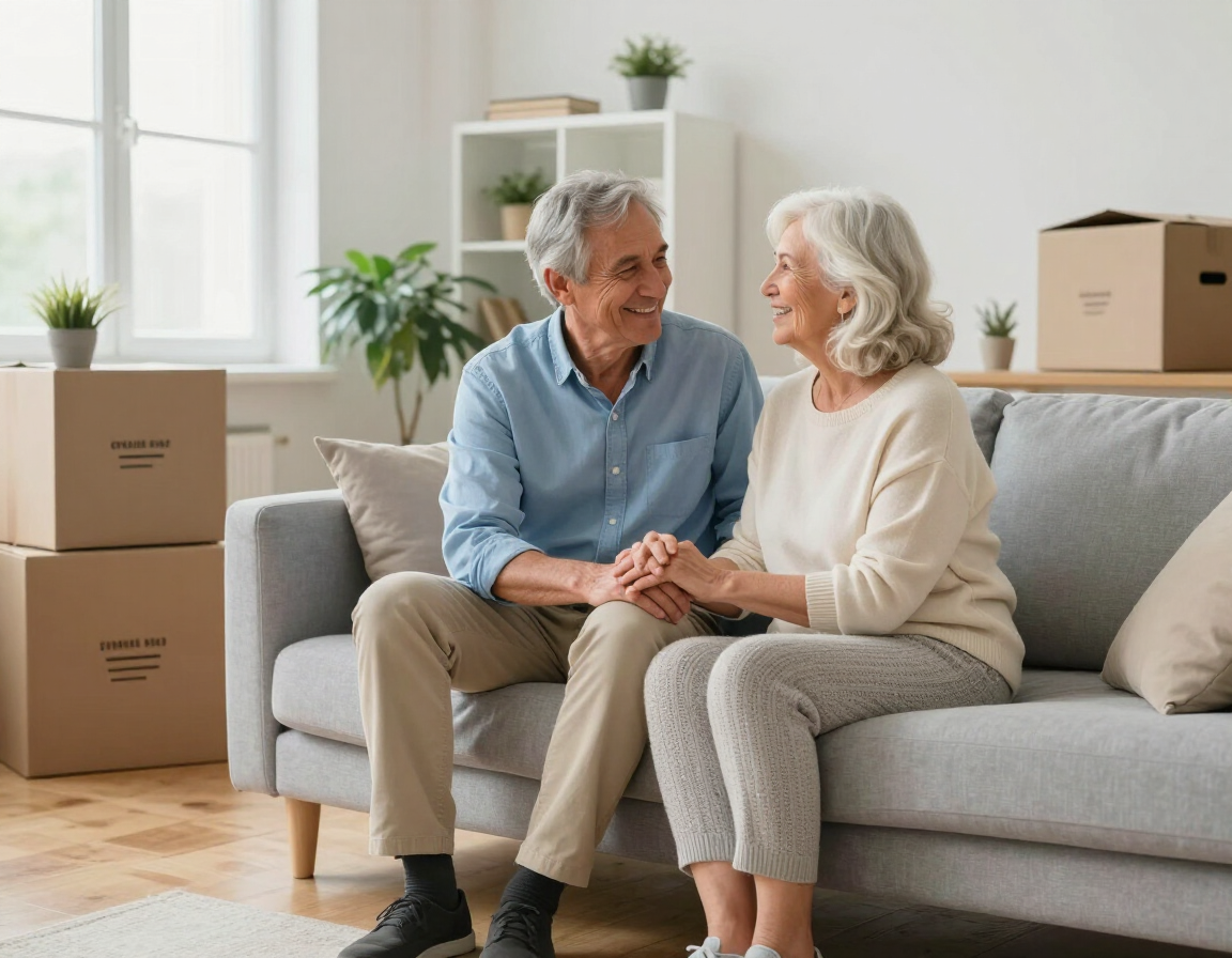 Retirement Downsizing Concept