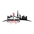 Las Vegas skyline logo with Eiffel Tower silhouette, red hearts, and “Vegas Edge Realty” text