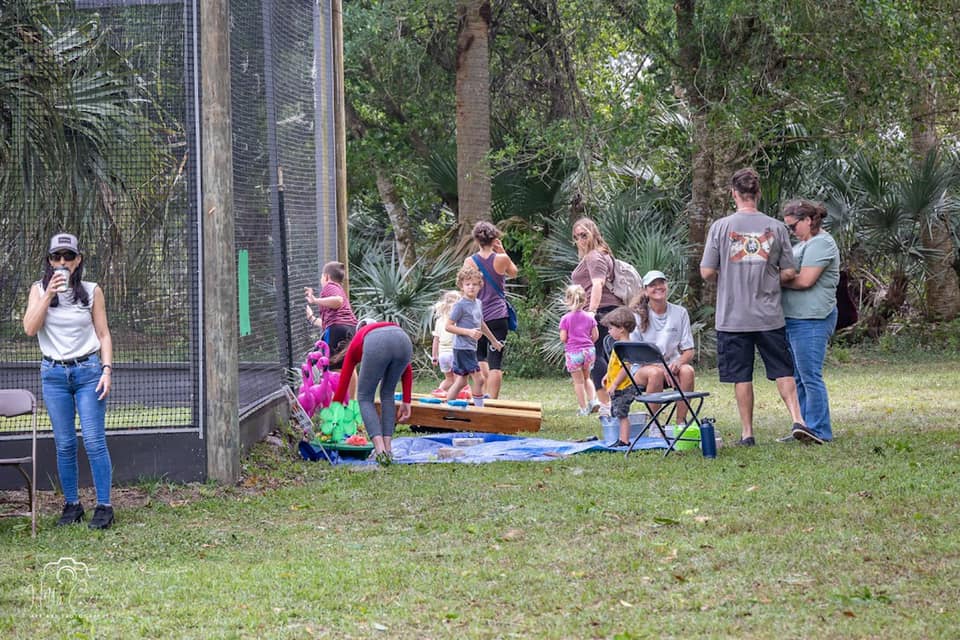 Visitors at event