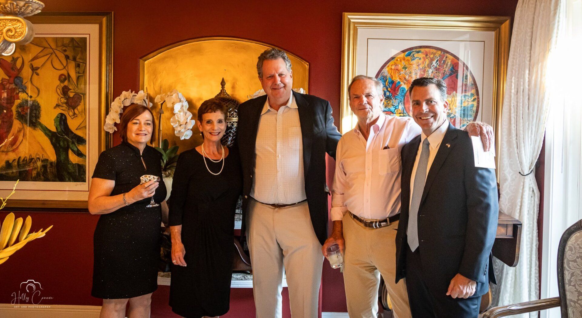 Photo op of donors