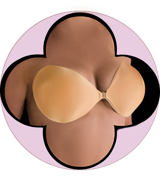 Abracadabra's adhesive strapless bras.