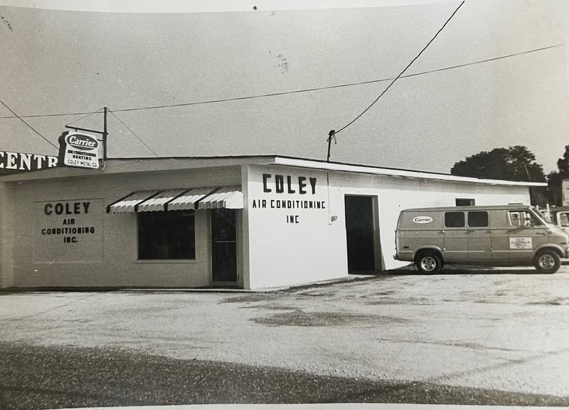 Old Coley Air Conditioning Building