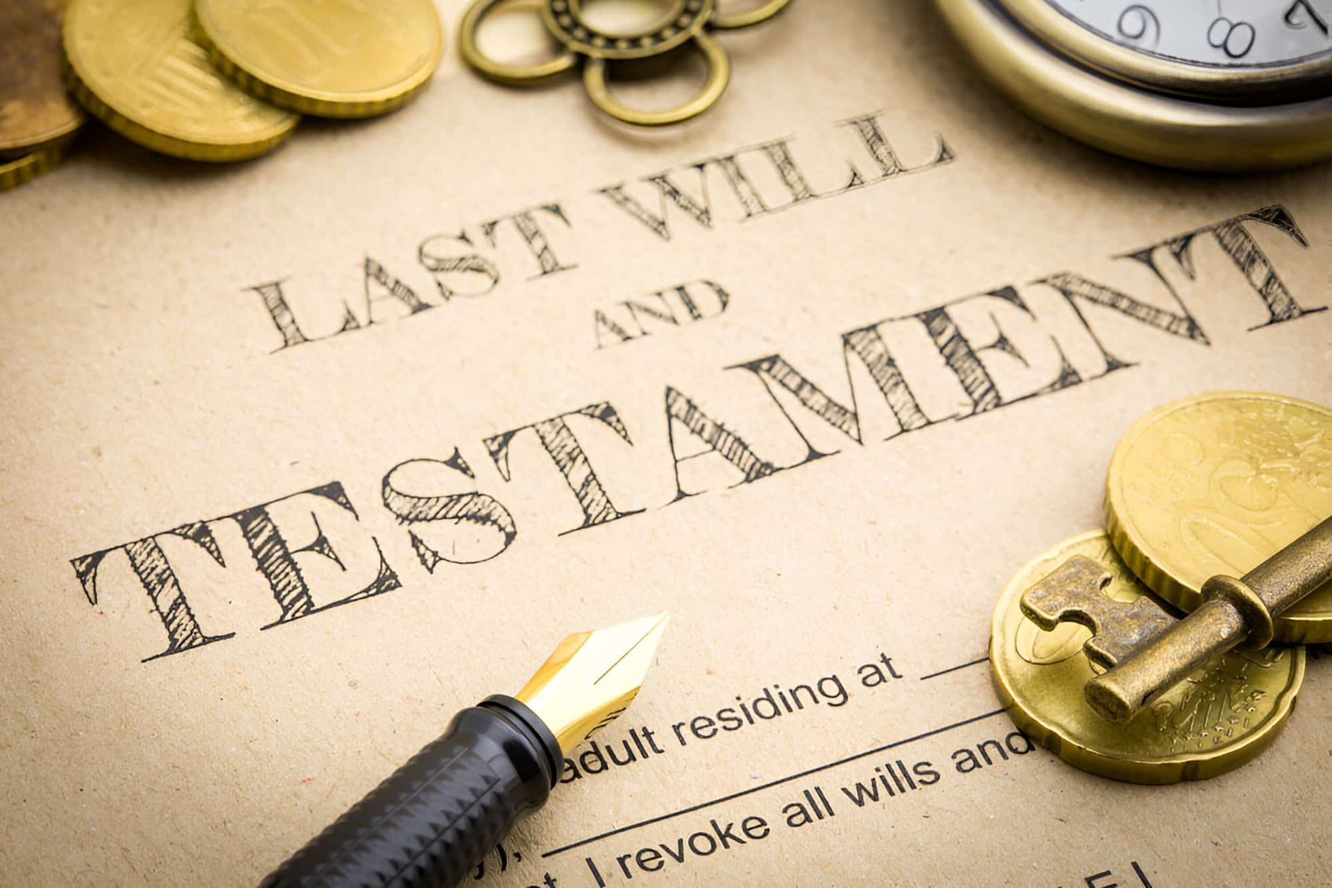 A Fountain Pen Sits On Top Of A Last Will And Testament — De Silva Hebron In Darwin City, NT