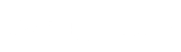 Truehome Property Management logo with palm tree, sun, waves, and blue house icon on white background
