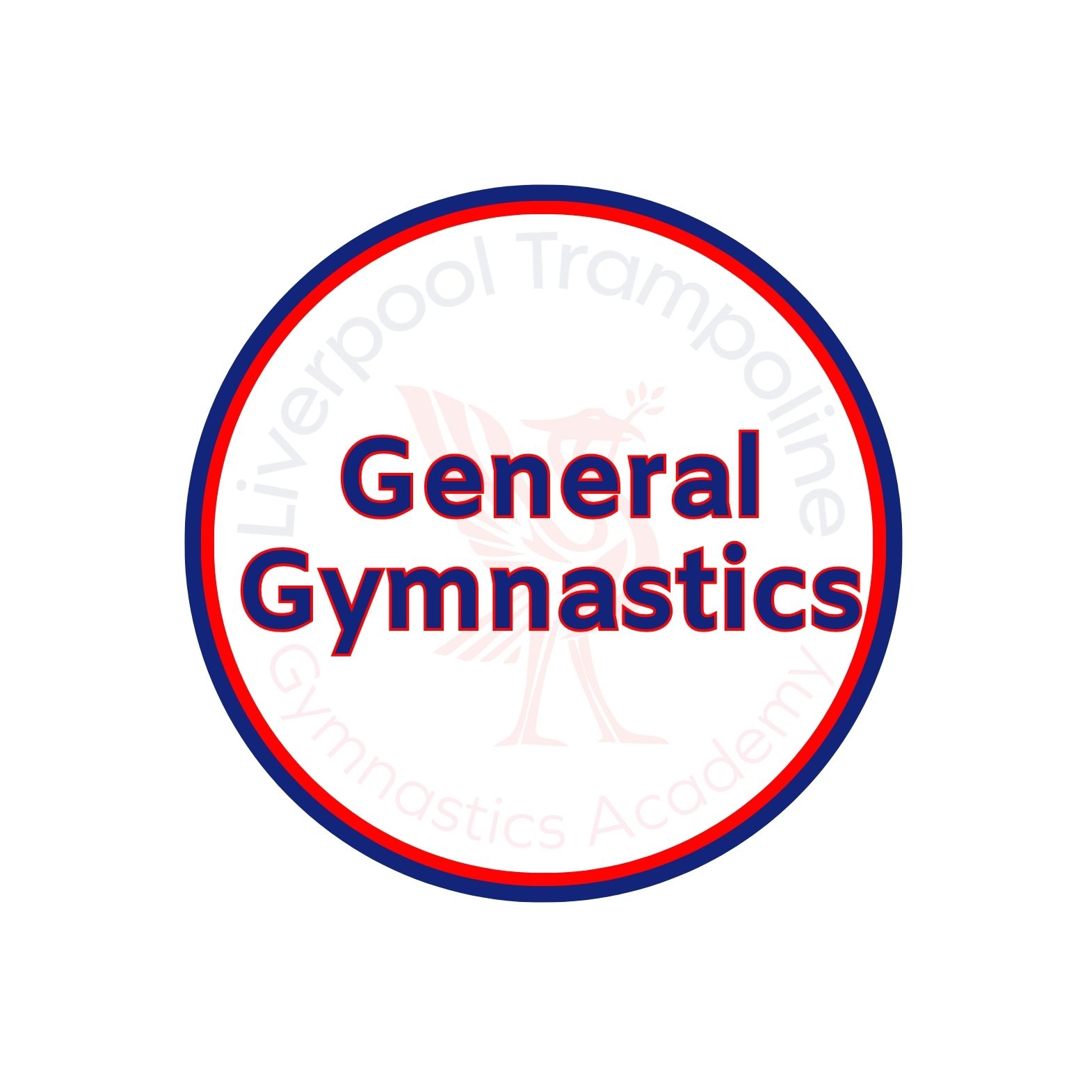 The logo for liverpool trampoline general gymnastics academy