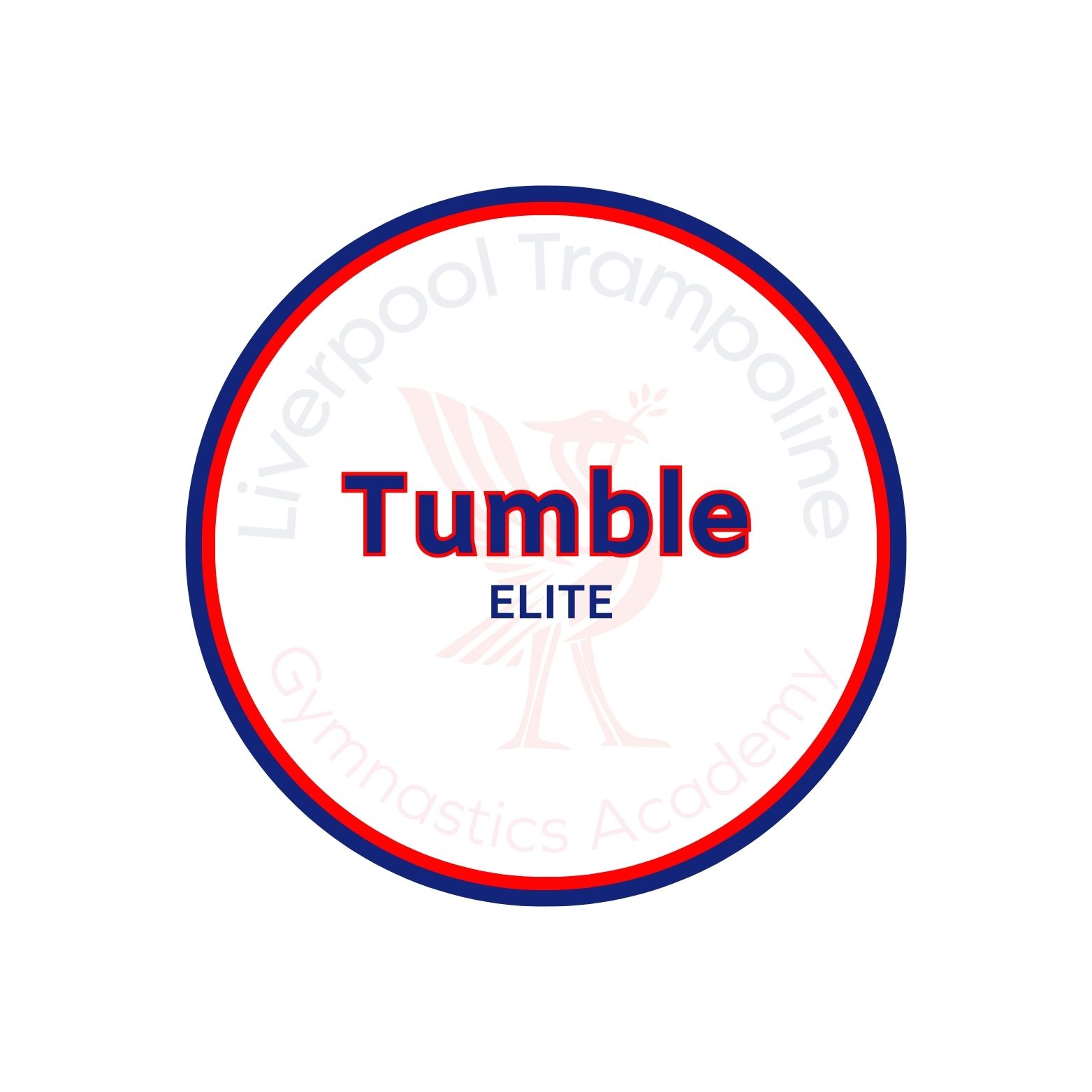 The logo for liverpool trampoline elite gymnastics academy