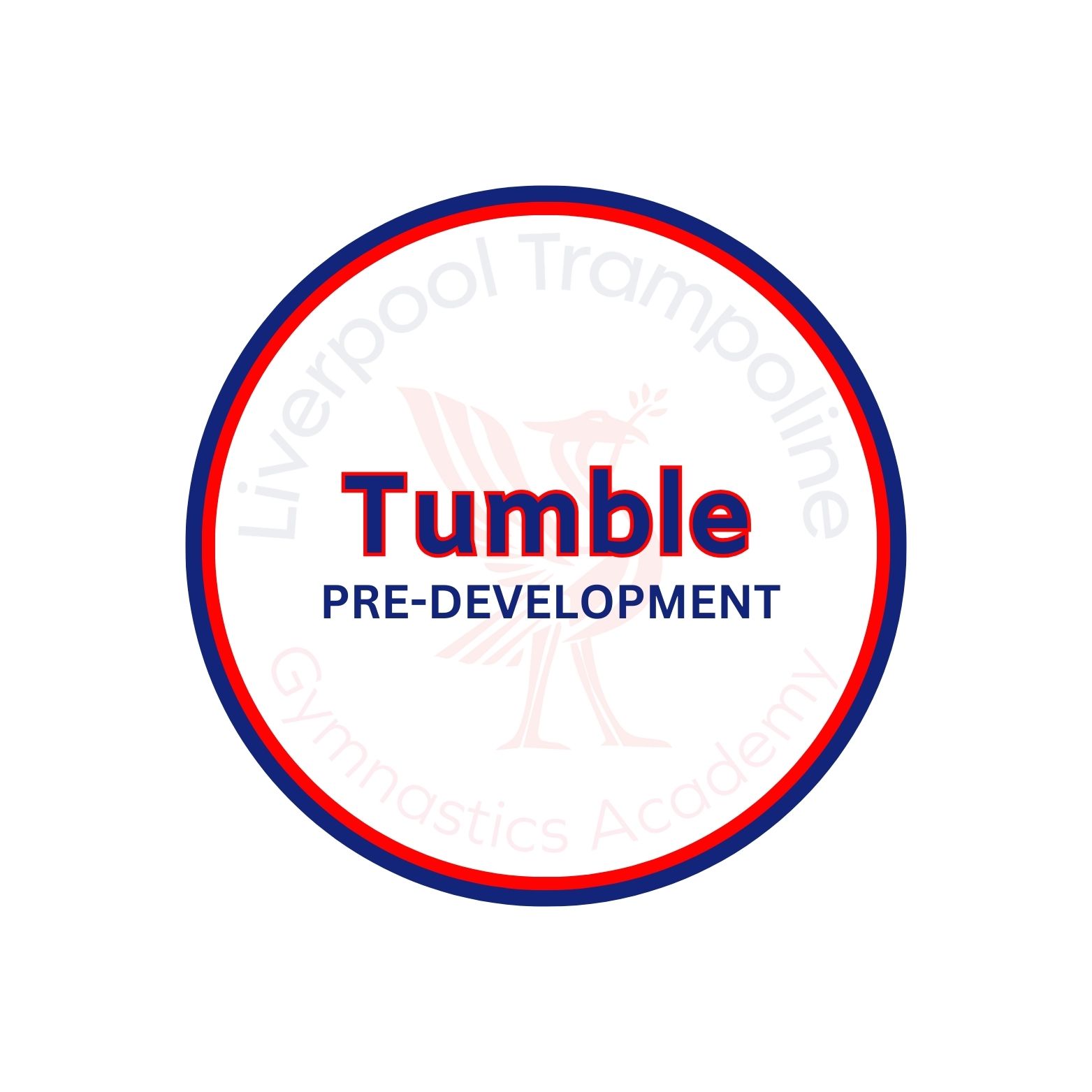 The logo for liverpool trampoline pre-development gymnastics academy