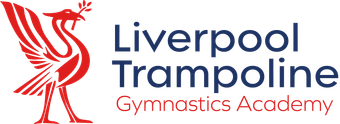 The logo for liverpool trampoline gymnastics academy