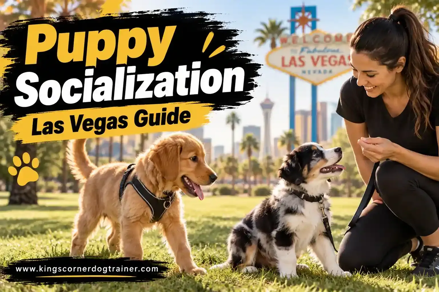 puppy socialization Las Vegas