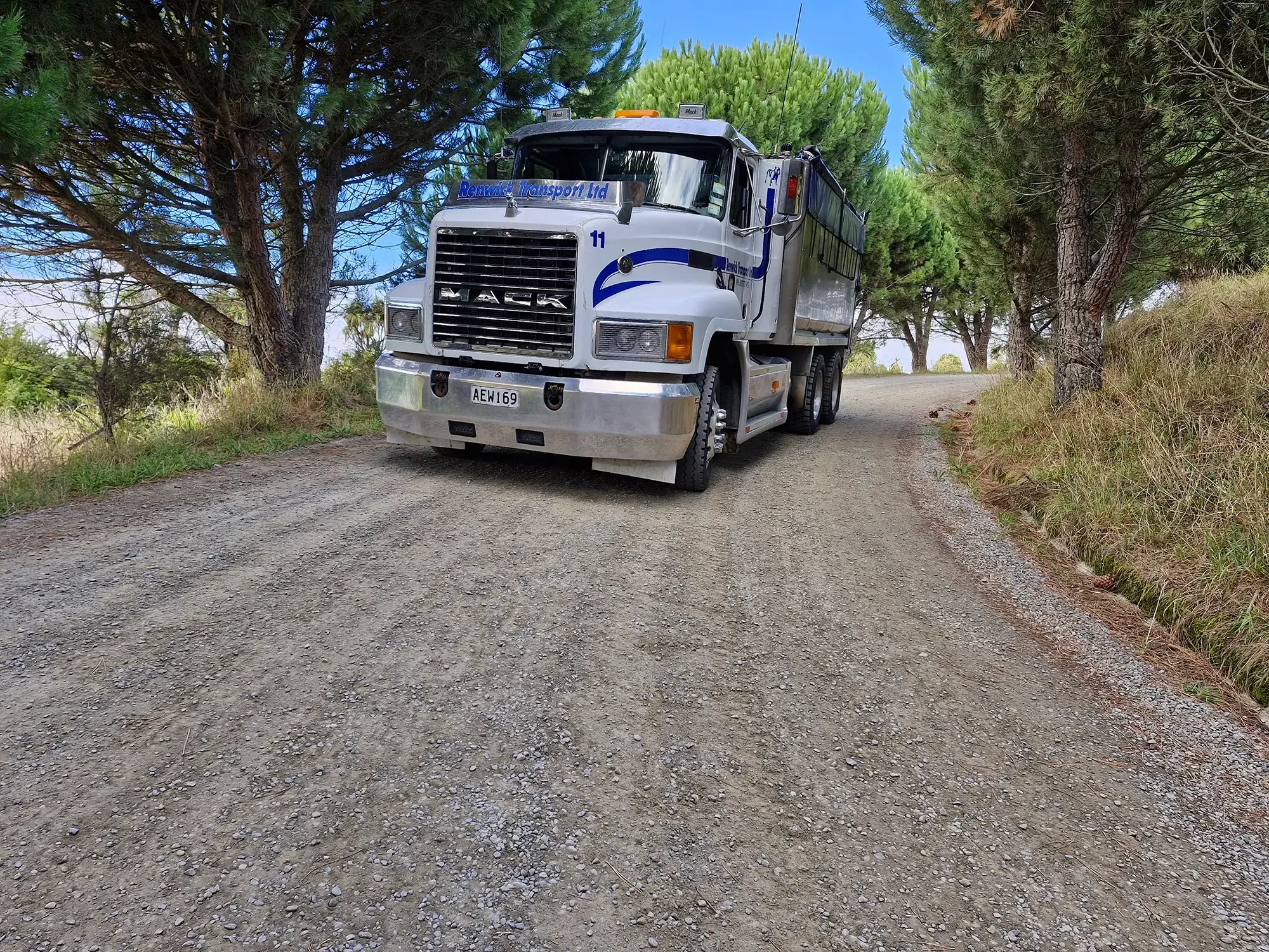 General Cartage by Renwick Transport for the Nelson, Marlborough and Canterbury regions.