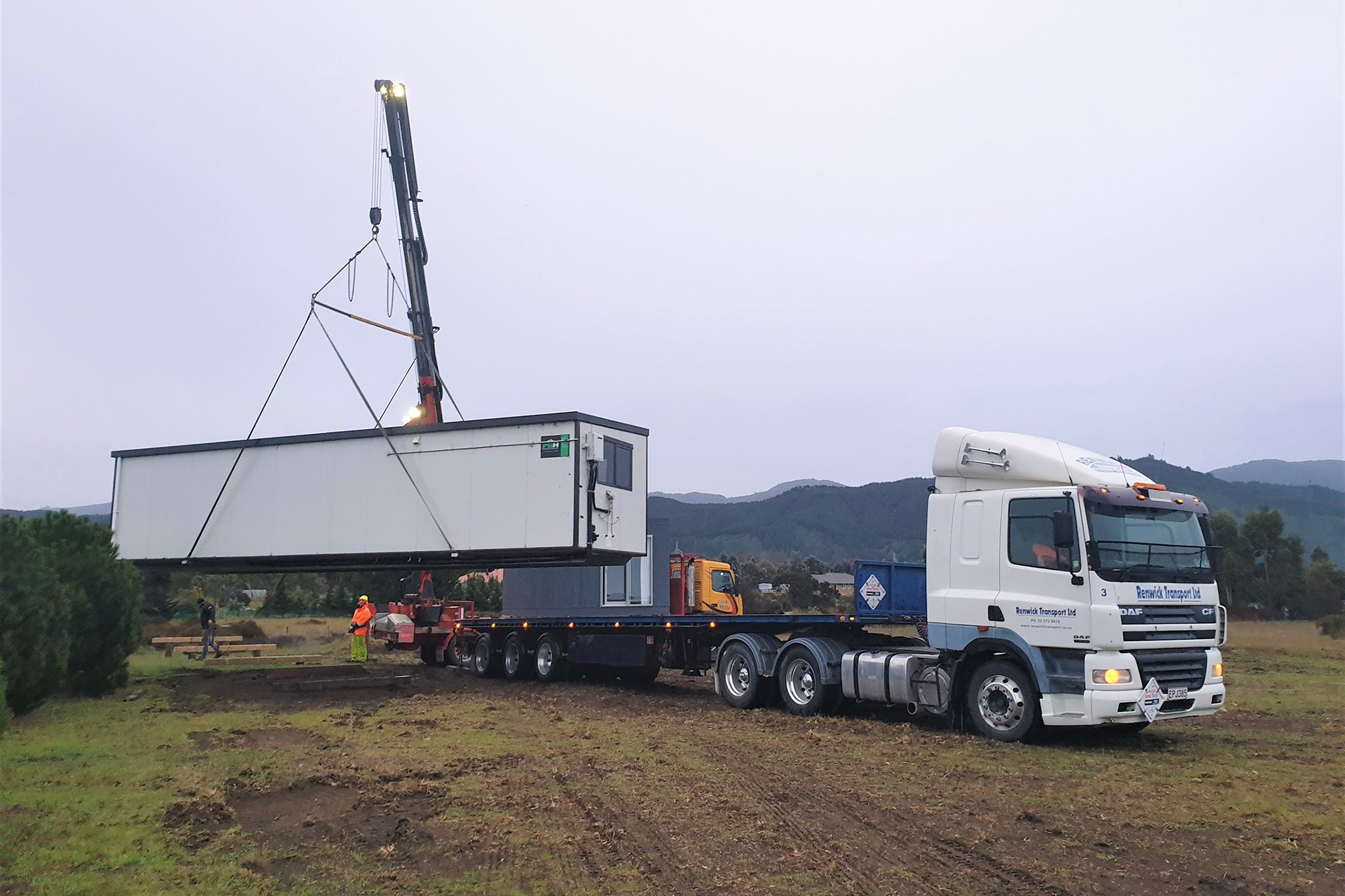 General Freight by Renwick Transport for the Nelson, Marlborough and Canterbury regions.