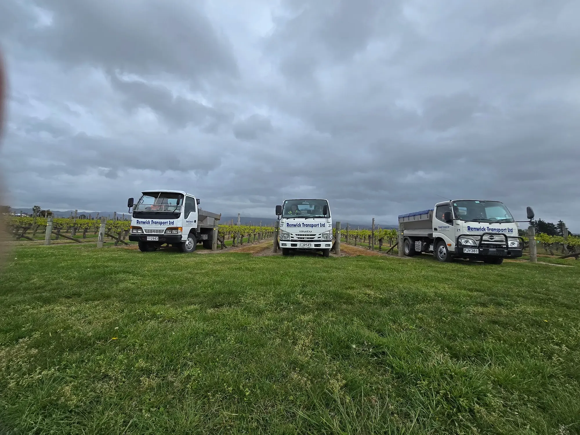 Fertiliser Spreading by Renwick Transport for the Nelson, Marlborough and Canterbury regions.