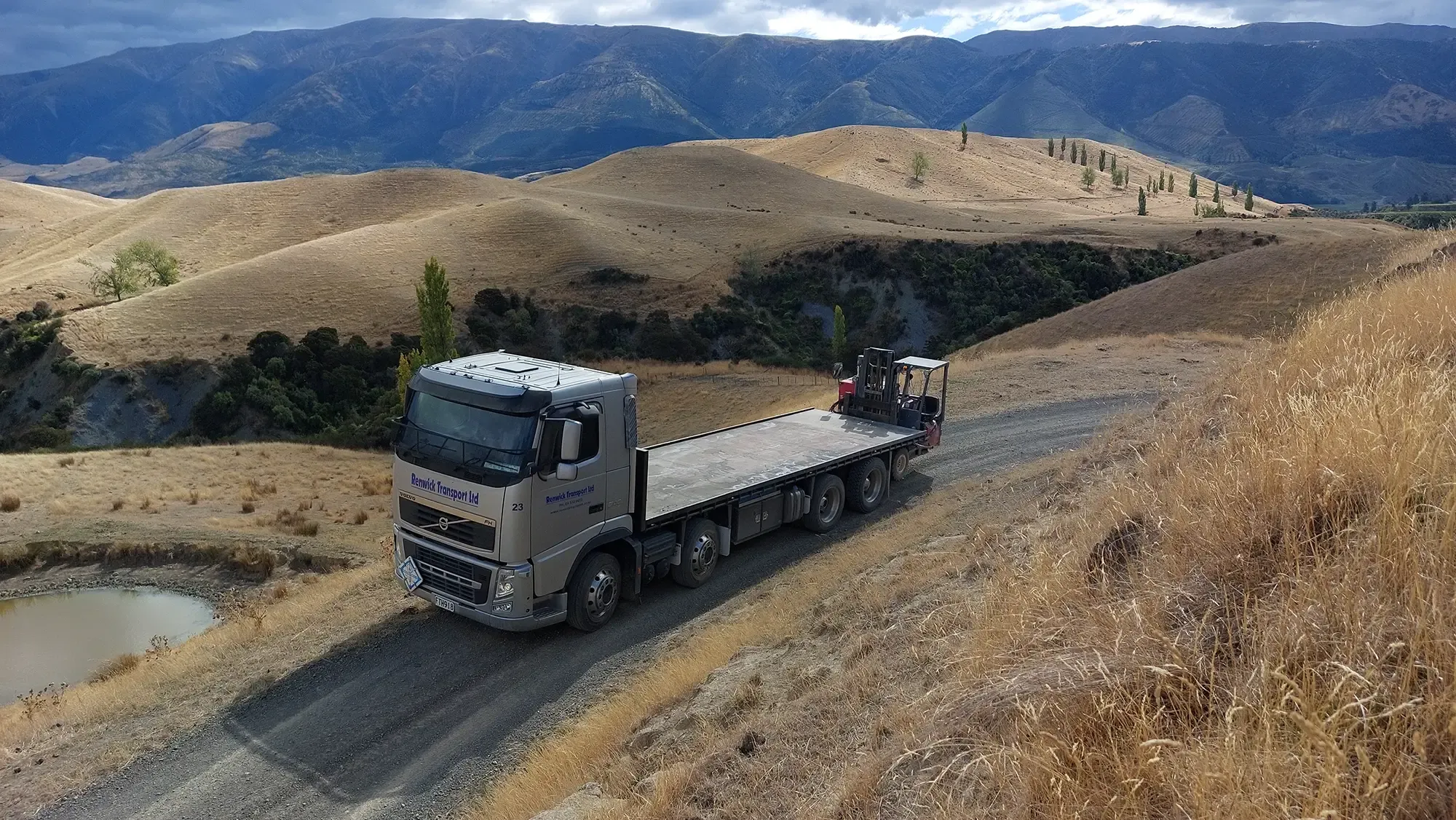 General Freight by Renwick Transport for the Nelson, Marlborough and Canterbury regions.