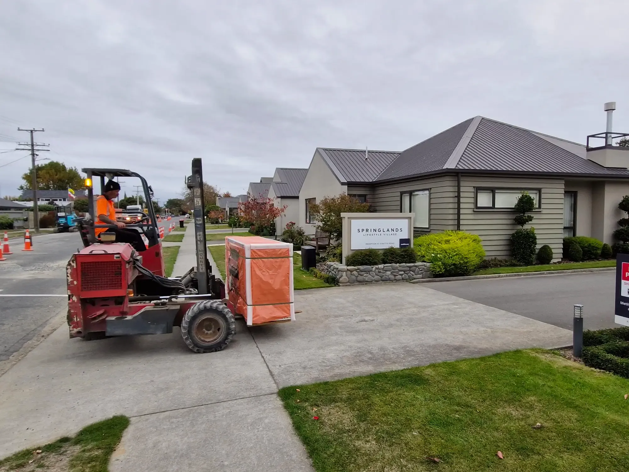 General Freight by Renwick Transport for the Nelson, Marlborough and Canterbury regions.