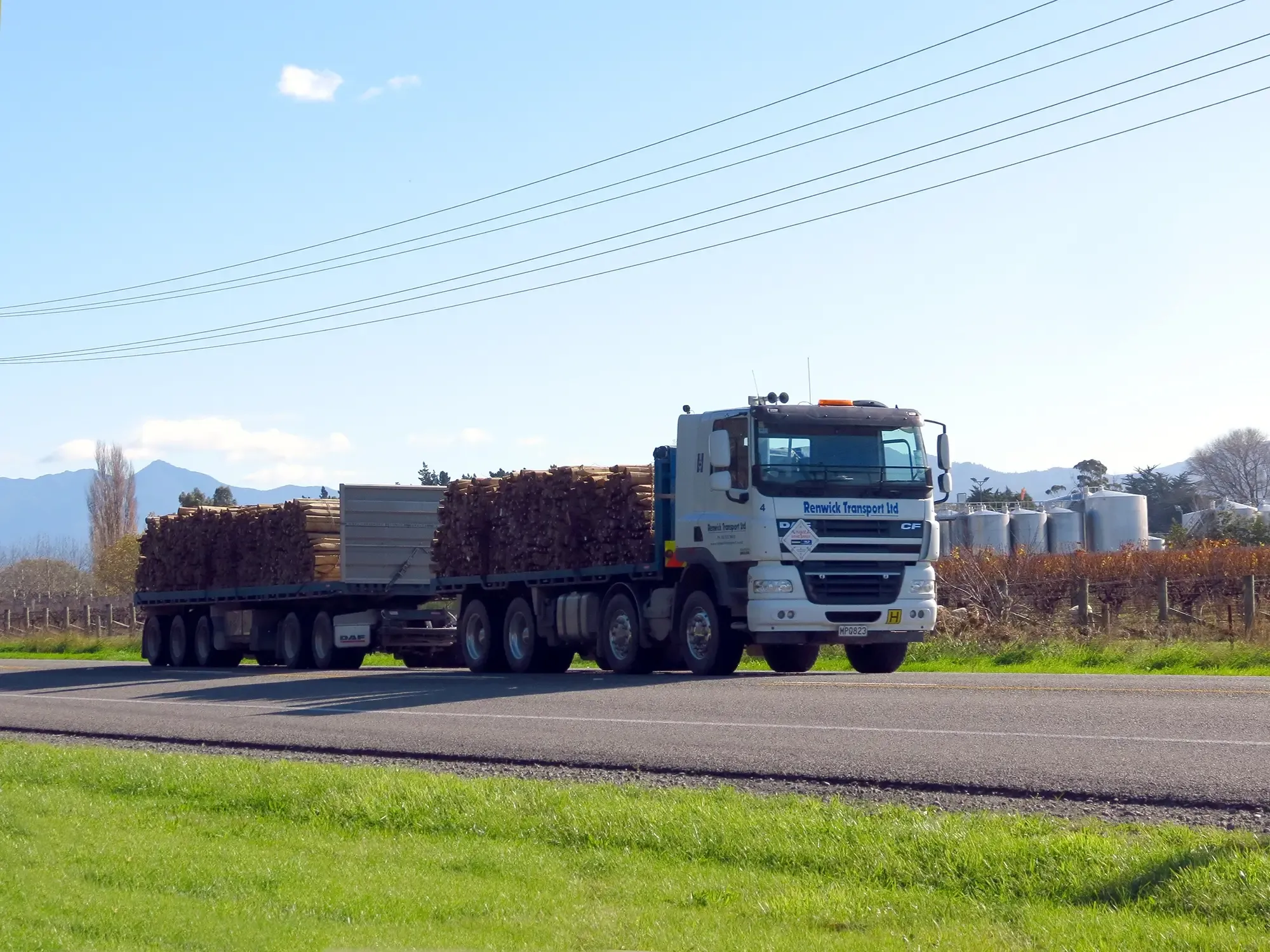 General Freight by Renwick Transport for the Nelson, Marlborough and Canterbury regions.