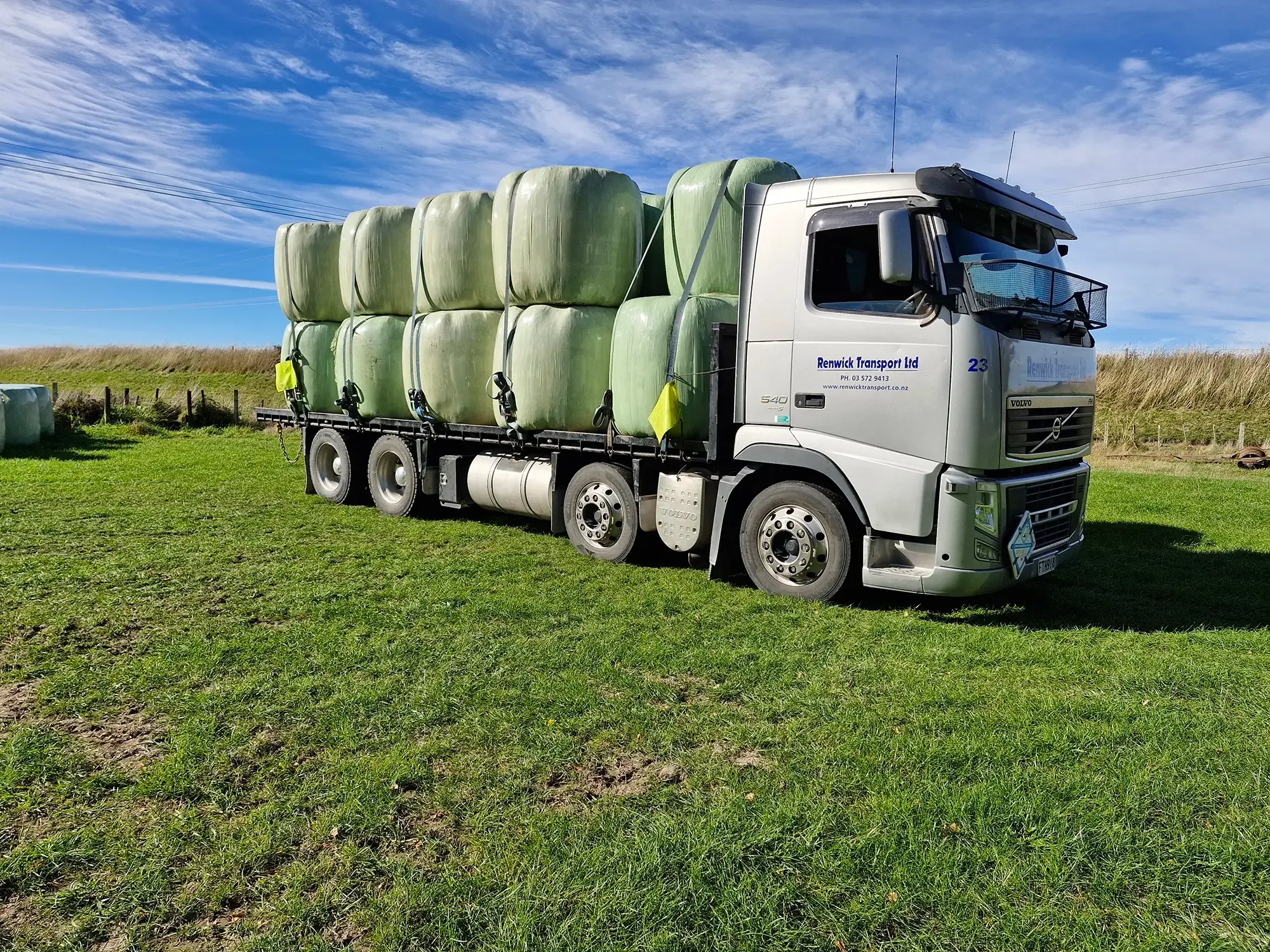 General Freight by Renwick Transport for the Nelson, Marlborough and Canterbury regions.