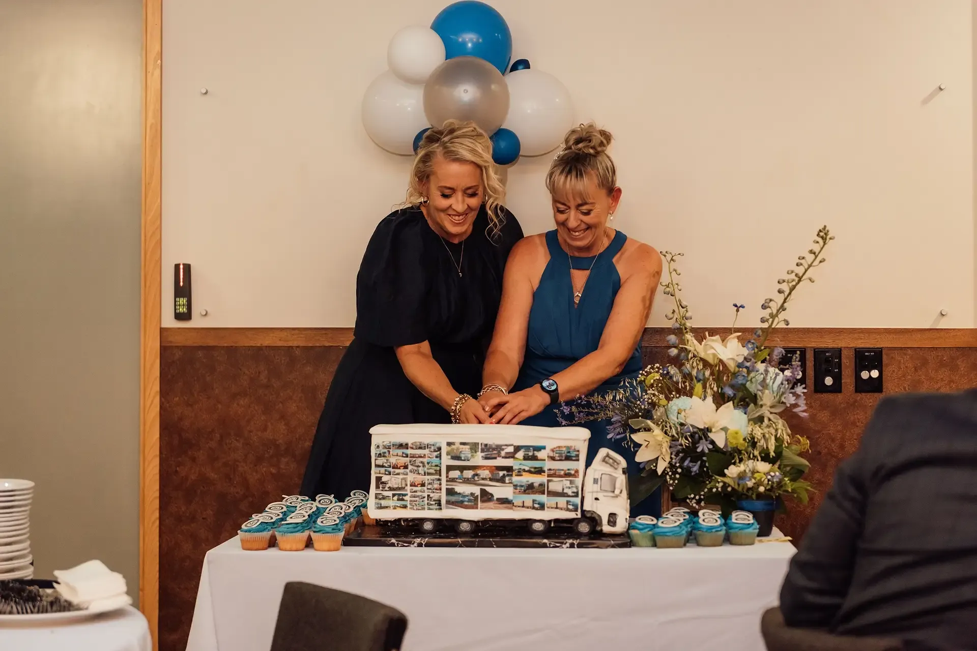 The Renwick Transport Team celebrating 30 years