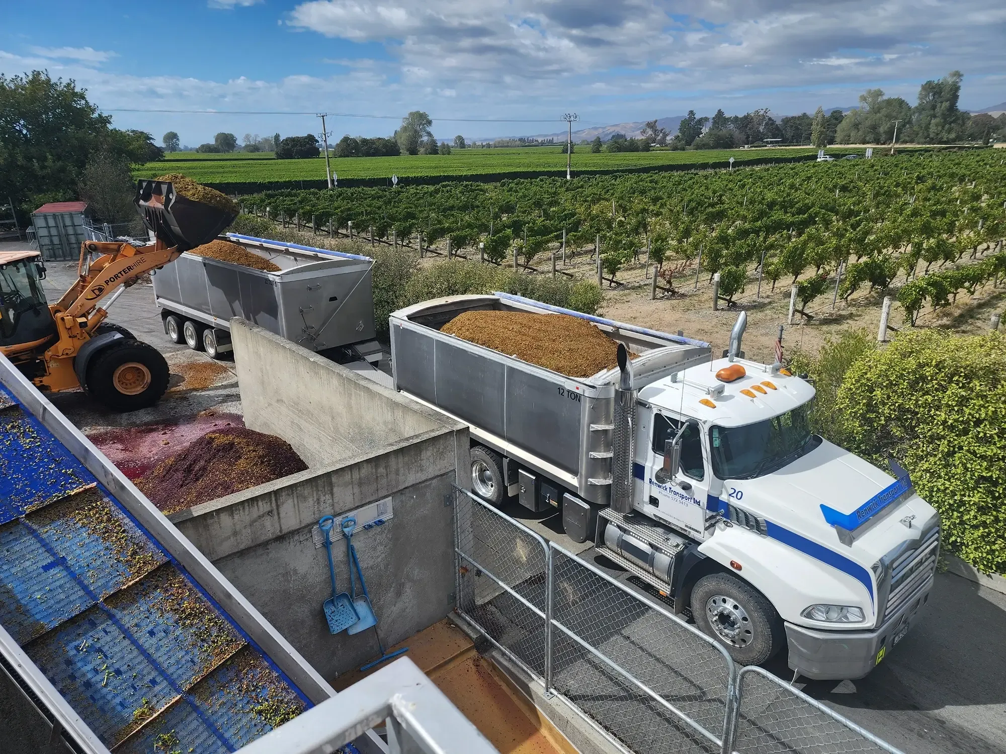 General Freight by Renwick Transport for the Nelson, Marlborough and Canterbury regions.