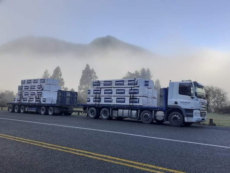 General Freight by Renwick Transport for the Nelson, Marlborough and Canterbury regions.