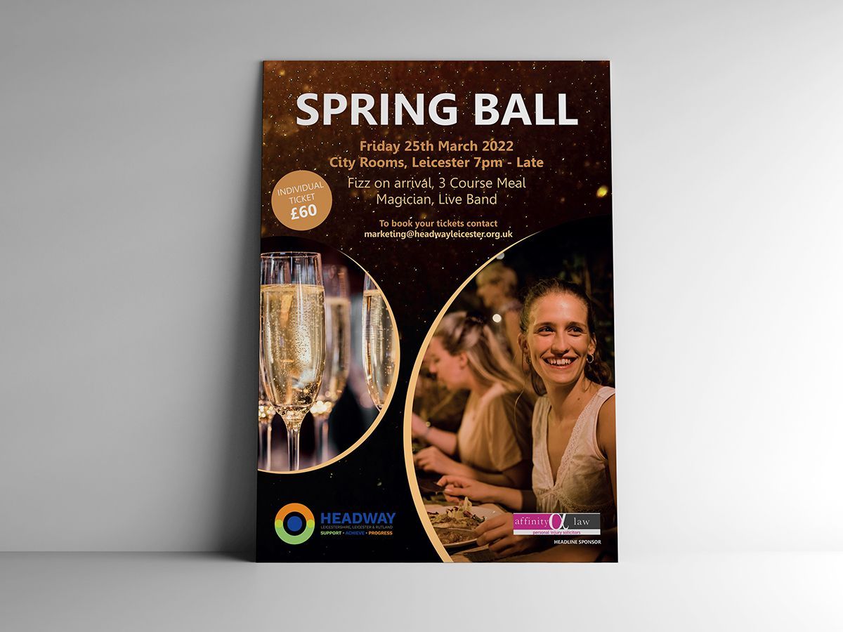 Headway charity design and marketing