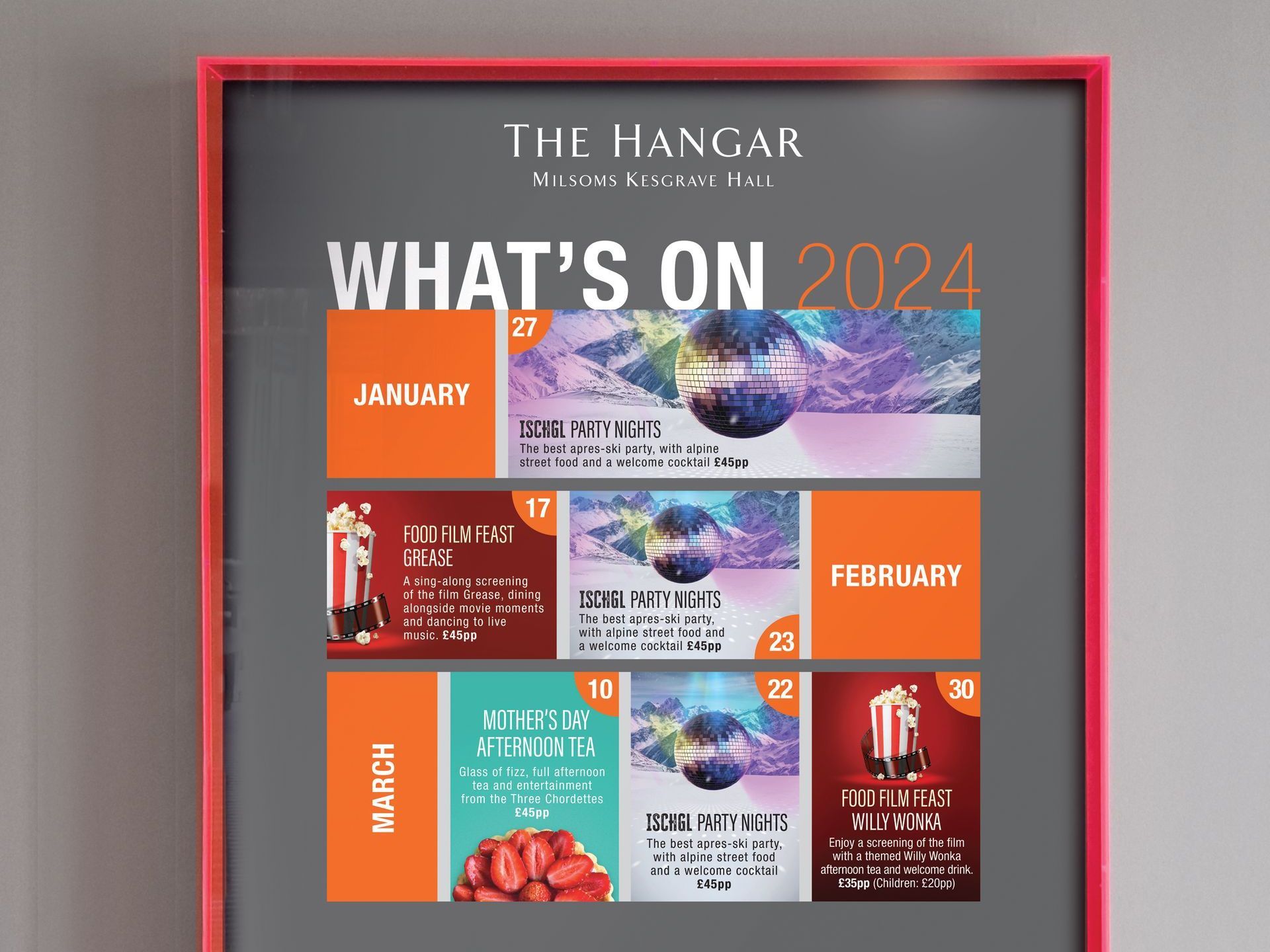 Poster for The Hangar featuring 