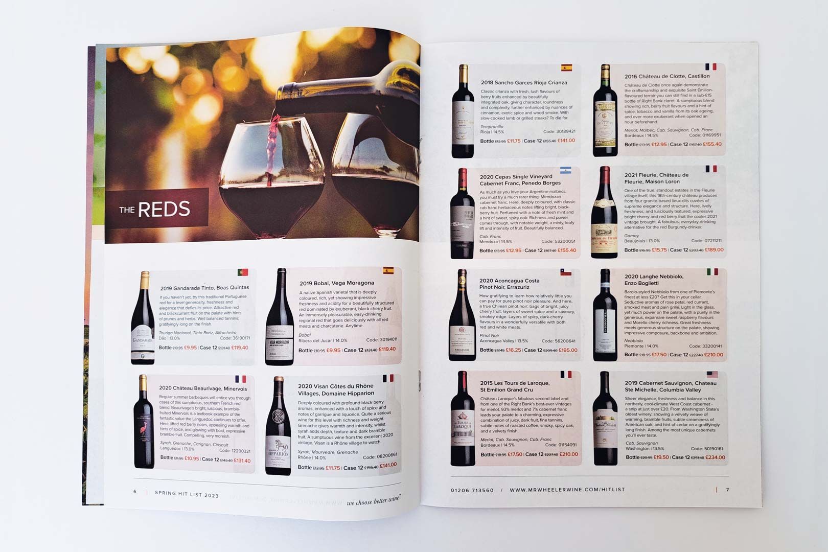 Mr.Wheeler Wine brochure design