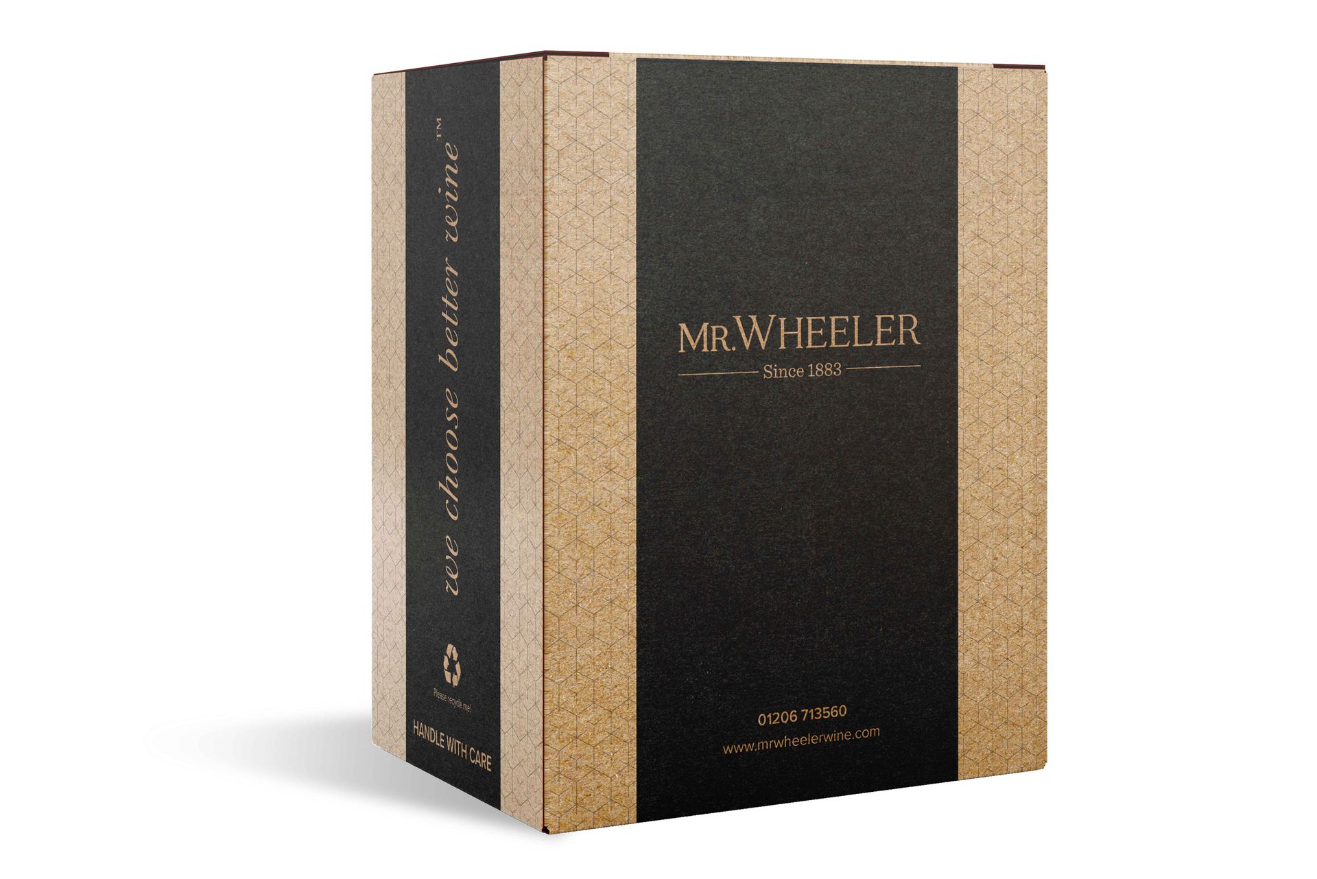 Mr.Wheeler Wine box design