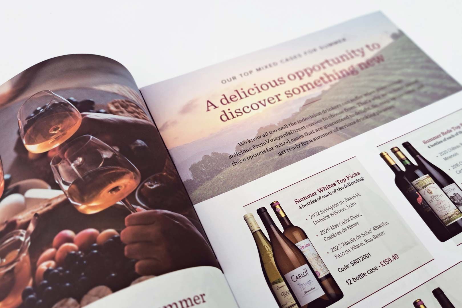 Mr.Wheeler Wine brochure design