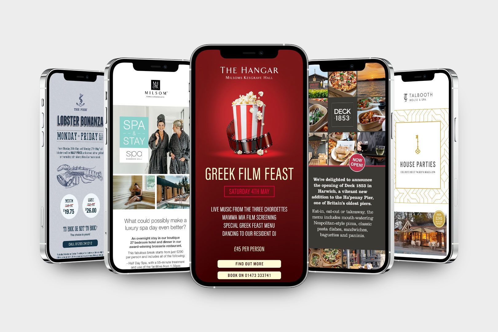 Email marketing designs