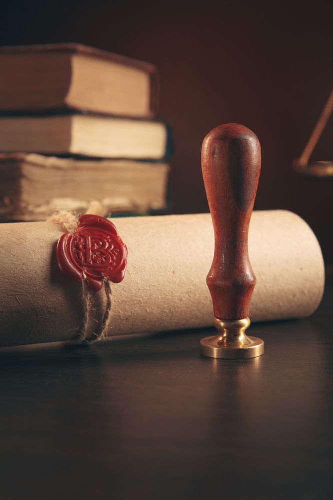 A Roll Of Paper With A Wax Seal — Clarence Valley Legal In Grafton, NSW