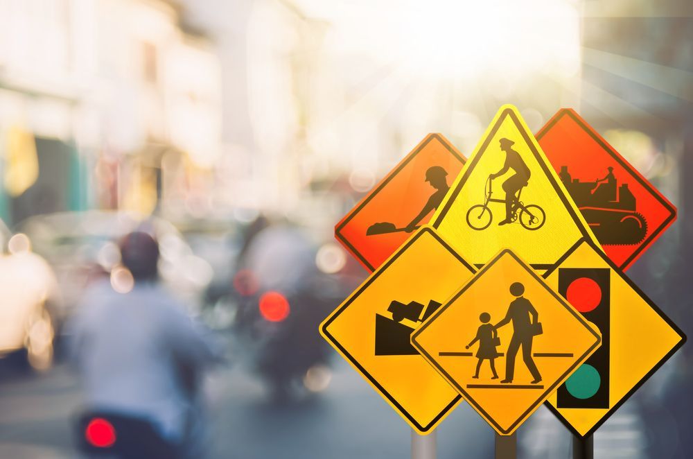 A Bunch Of Traffic Signs — Clarence Valley Legal In Grafton, NSW