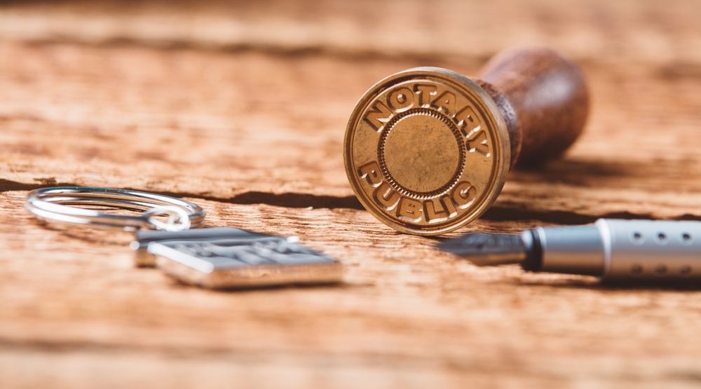 A Notary Stamp Is Sitting On Top — Clarence Valley Legal In Grafton, NSW