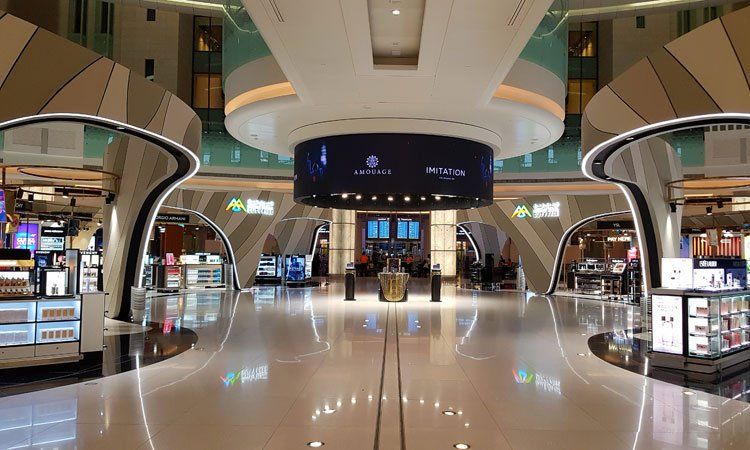 Muscat Duty Free Polished Plaster