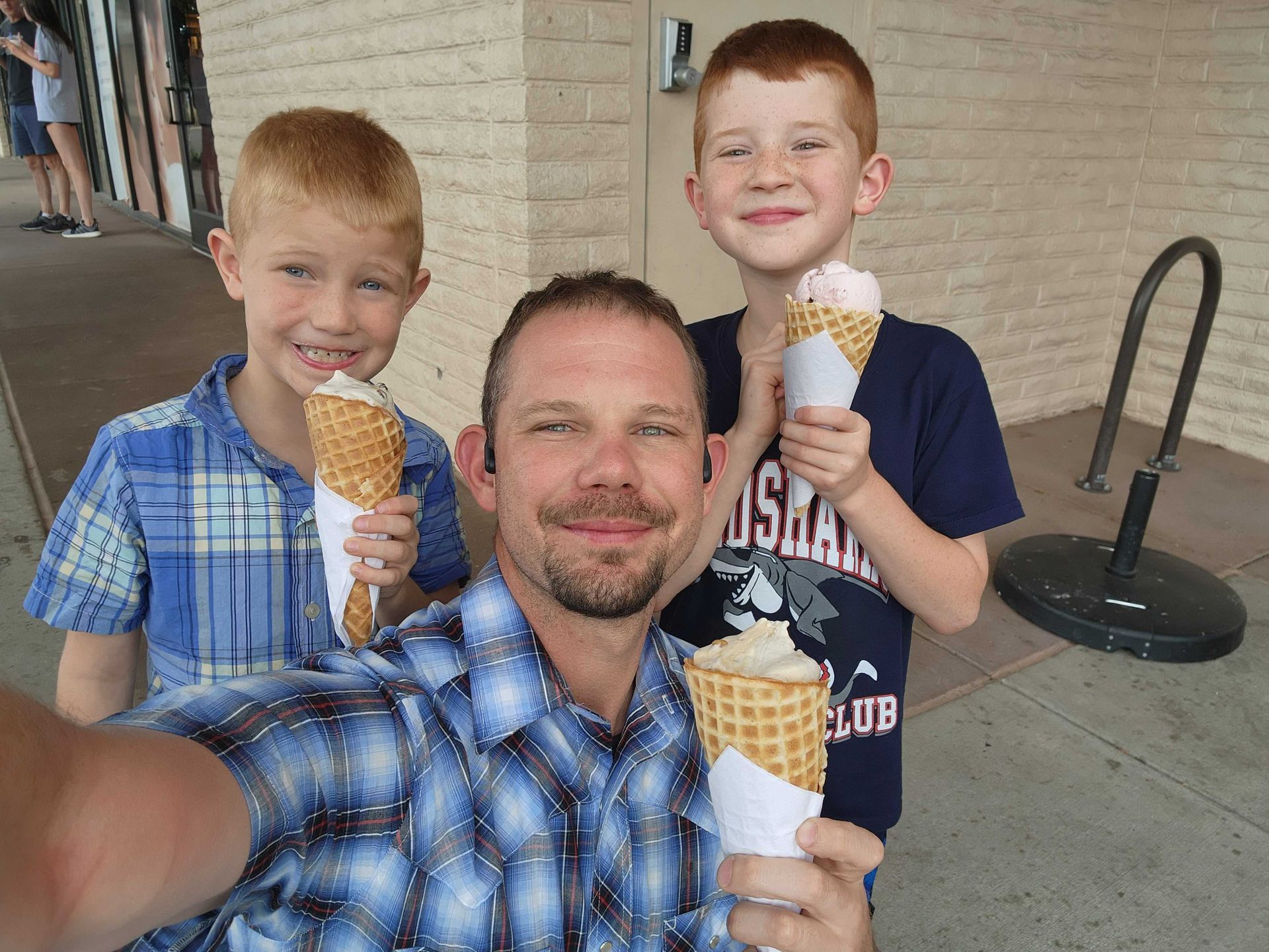 Shane and his sons